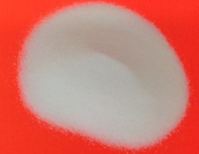 pile of granulated, white sugar