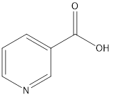 chemical structure of niacin